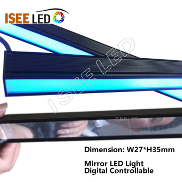 Mirror Surface LED Lamp Dynamic Color Change